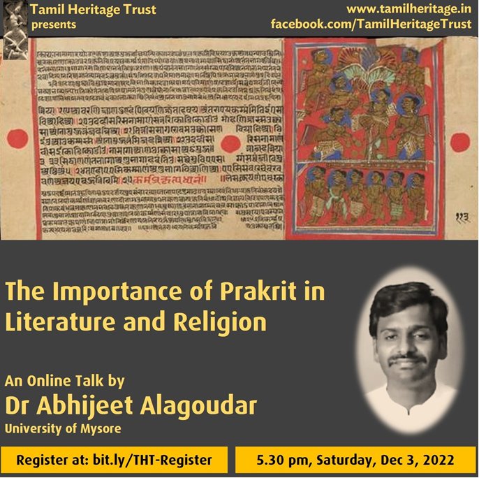 The Importance of Prakrit in Literature and Religion by Dr Abhijeet Alagoudar