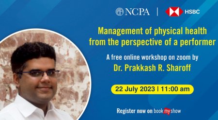 NCPA - A free online workshop on Zoom by Dr.Prakkash R.Sharoff