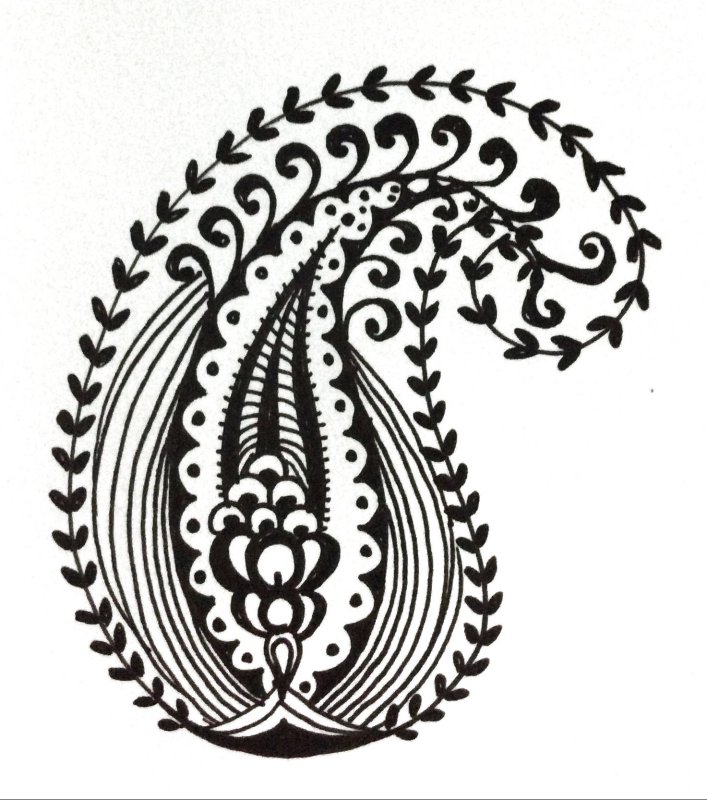 Design for embroidery / painting