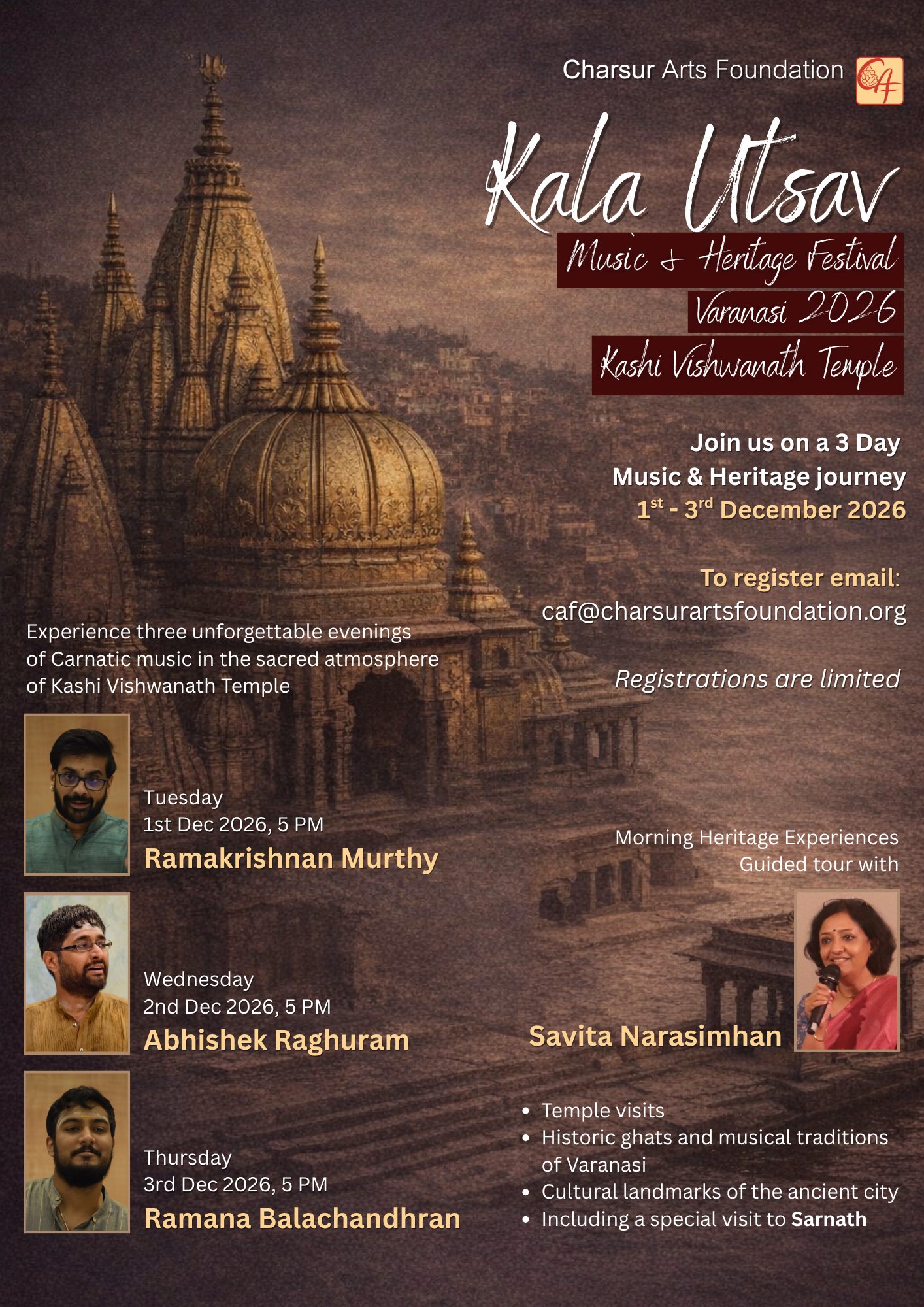 Charsur Arts Foundation Kala Utsav - Varanasi 2026
